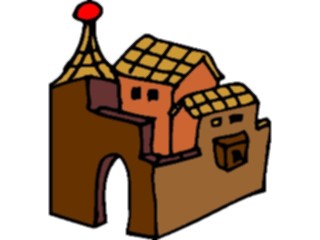 Sticker Custom Preview Image #055496 Fantasy Medieval Images Castle33