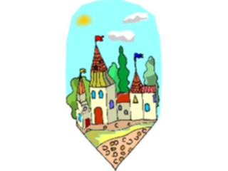 Sticker Custom Preview Image #055524 Fantasy Medieval Images Castle61