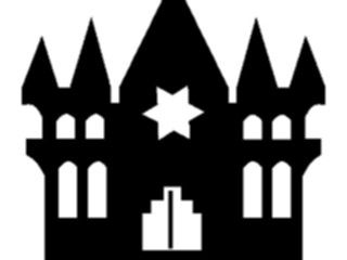 Sticker Custom Preview Image #055548 Fantasy Medieval Images Castle Silhouette07