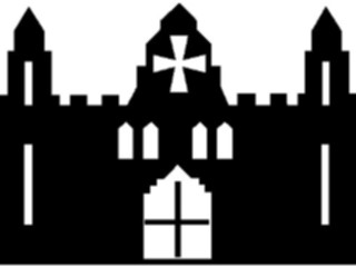 Sticker Custom Preview Image #055551 Fantasy Medieval Images Castle Silhouette10
