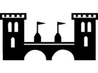 Sticker Custom Preview Image #055553 Fantasy Medieval Images Castle Silhouette12