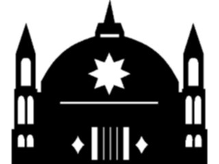 Sticker Custom Preview Image #055564 Fantasy Medieval Images Castle Silhouette23