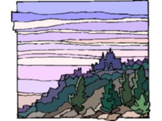 Sticker Custom Preview Image #055572 Fantasy Medieval Images Castle Silhouette31