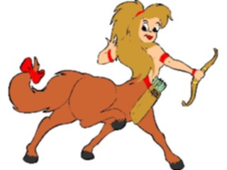 Sticker Custom Preview Image #055588 Fantasy Medieval Images Centaur5