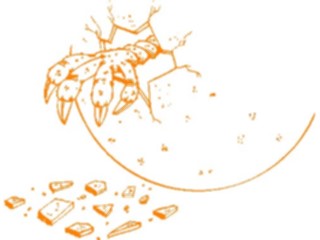 Sticker Custom Preview Image #055600 Fantasy Medieval Images Claw Breaking Egg