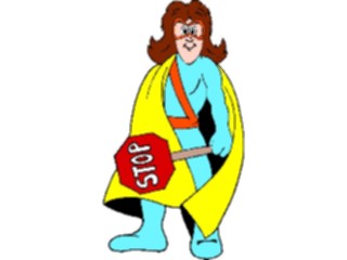 Sticker Custom Preview Image #055617 Fantasy Medieval Images Cosmic Crossing Guard