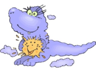 Sticker Custom Preview Image #055687 Fantasy Medieval Images Creature Cloud