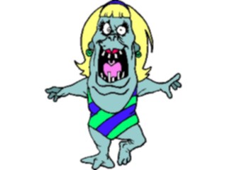 Sticker Custom Preview Image #055692 Fantasy Medieval Images Creaturein Swimsuit