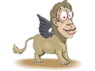 Sticker Custom Preview Image #055696 Fantasy Medieval Images Creature Monkey2