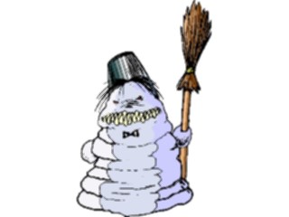 Sticker Custom Preview Image #055705 Fantasy Medieval Images Creaturewith Broom