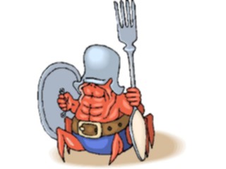 Sticker Custom Preview Image #055706 Fantasy Medieval Images Creaturewith Fork