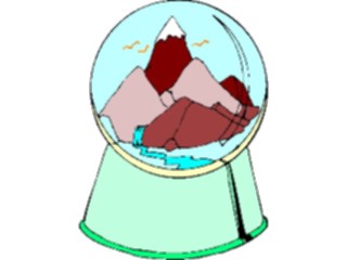 Sticker Custom Preview Image #055717 Fantasy Medieval Images Crystal Ball