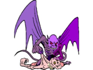 Sticker Custom Preview Image #055729 Fantasy Medieval Images Demon1