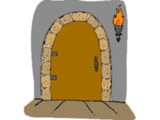 Sticker Custom Preview Image #055748 Fantasy Medieval Images Door