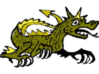 Sticker Custom Preview Image #055753 Fantasy Medieval Images Dragon004