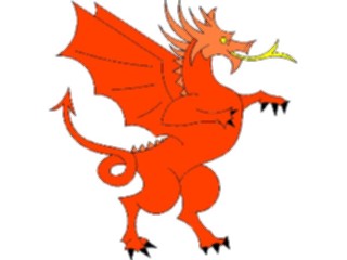 Sticker Custom Preview Image #055764 Fantasy Medieval Images Dragon015
