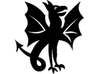 Sticker Custom Preview Image #055781 Fantasy Medieval Images Dragon032
