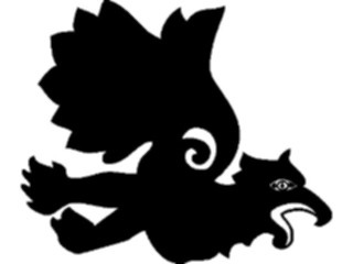 Sticker Custom Preview Image #055788 Fantasy Medieval Images Dragon039