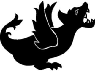 Sticker Custom Preview Image #055789 Fantasy Medieval Images Dragon040
