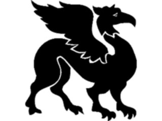 Sticker Custom Preview Image #055793 Fantasy Medieval Images Dragon044
