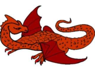 Sticker Custom Preview Image #055798 Fantasy Medieval Images Dragon049