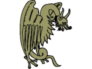 Sticker Custom Preview Image #055807 Fantasy Medieval Images Dragon058