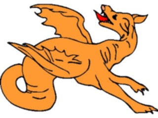 Sticker Custom Preview Image #055810 Fantasy Medieval Images Dragon061