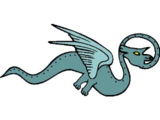 Sticker Custom Preview Image #055813 Fantasy Medieval Images Dragon064