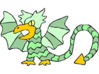 Sticker Custom Preview Image #055827 Fantasy Medieval Images Dragon078