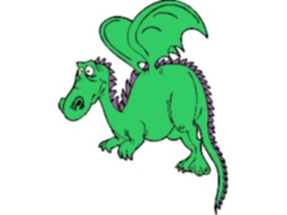 Sticker Custom Preview Image #055834 Fantasy Medieval Images Dragon085