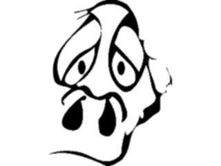 Sticker Custom Preview Image #055904 Fantasy Medieval Images Dragon Face1