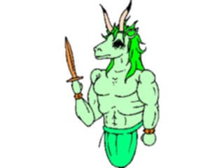Sticker Custom Preview Image #055914 Fantasy Medieval Images Dragon Man1