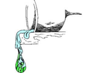 Sticker Custom Preview Image #055921 Fantasy Medieval Images Dragon Reflection