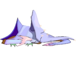 Sticker Custom Preview Image #055926 Fantasy Medieval Images Dragon Sleeping