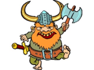 Sticker Custom Preview Image #055947 Fantasy Medieval Images Dwarfwith Axe