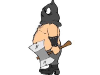 Sticker Custom Preview Image #055995 Fantasy Medieval Images Executioner2