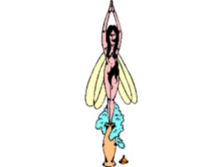 Sticker Custom Preview Image #056135 Fantasy Medieval Images Fairy Rising