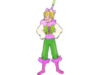 Sticker Custom Preview Image #056150 Fantasy Medieval Images Flower Boy