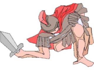 Sticker Custom Preview Image #056181 Fantasy Medieval Images Footman Roman4