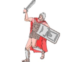 Sticker Custom Preview Image #056182 Fantasy Medieval Images Footman Roman5