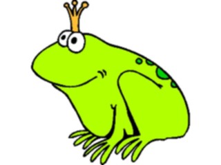 Sticker Custom Preview Image #056190 Fantasy Medieval Images Frog Prince1
