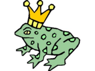 Sticker Custom Preview Image #056192 Fantasy Medieval Images Frog Prince3