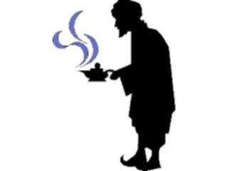 Sticker Custom Preview Image #056227 Fantasy Medieval Images Genie Lamp5