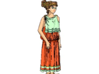Sticker Custom Preview Image #056241 Fantasy Medieval Images Girl2