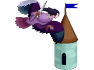 Sticker Custom Preview Image #056329 Fantasy Medieval Images Harpyover Tower