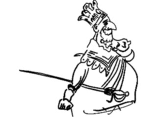 Sticker Custom Preview Image #056377 Fantasy Medieval Images King01