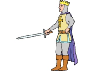Sticker Custom Preview Image #056379 Fantasy Medieval Images King03