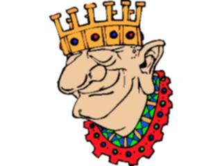 Sticker Custom Preview Image #056396 Fantasy Medieval Images King Face2