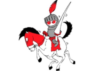 Sticker Custom Preview Image #056434 Fantasy Medieval Images Knight02