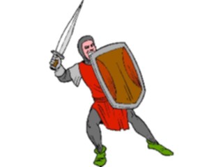 Sticker Custom Preview Image #056441 Fantasy Medieval Images Knight09